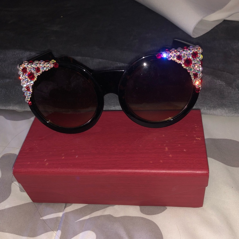 Rhinestone glasses